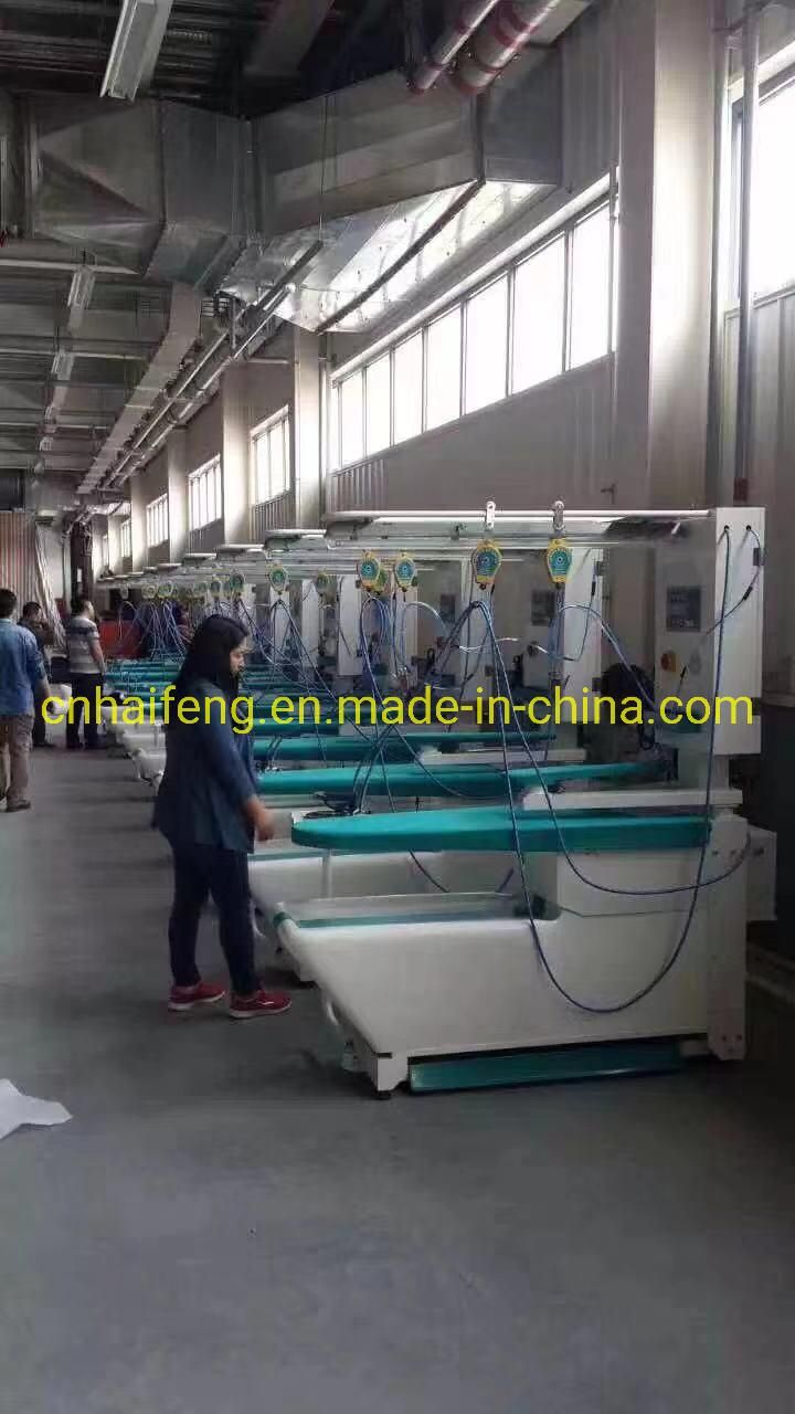 Chinese Professional Drying Cleaning Machine Ironing Table Commercial Ironing Table Manufacturer