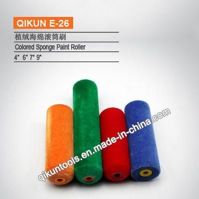 E-20 Hardware Decorate Paint Hand Tools Plastic Handle Acrylic Fabric Paint Roller