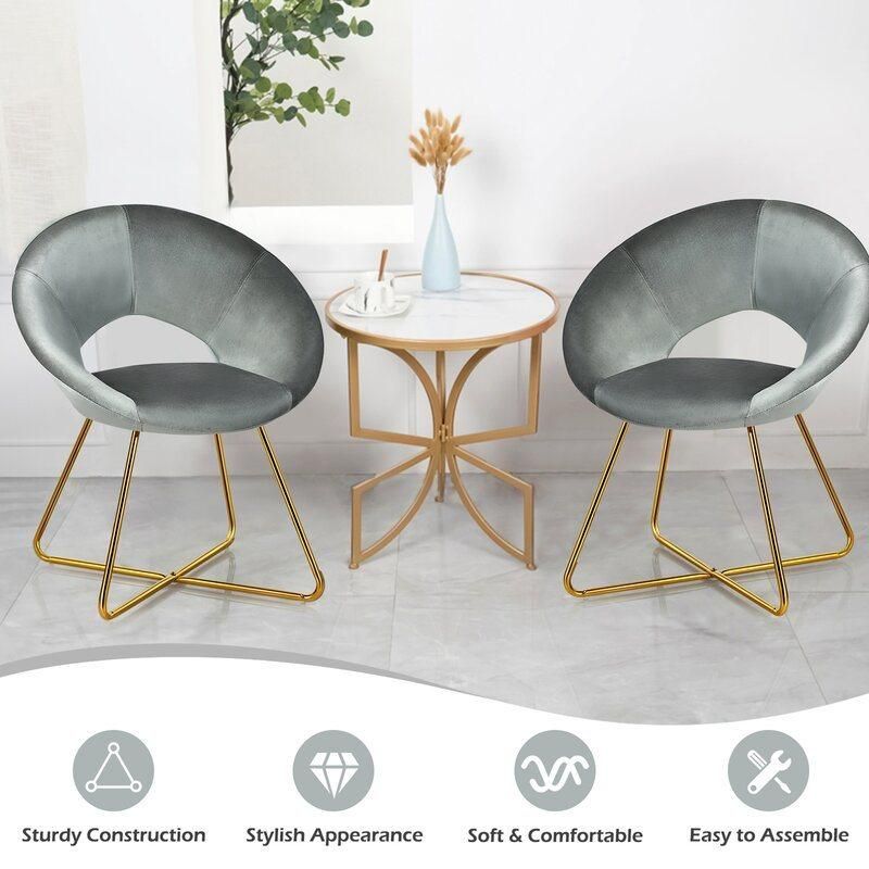 Cozy Design Upholstered Seat Home Furniture Restaurant Chair