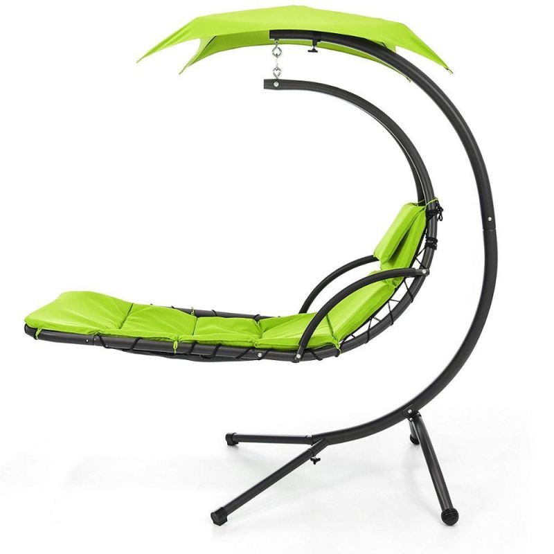 Hanging Swing Umbrella Beach Chair with Stand