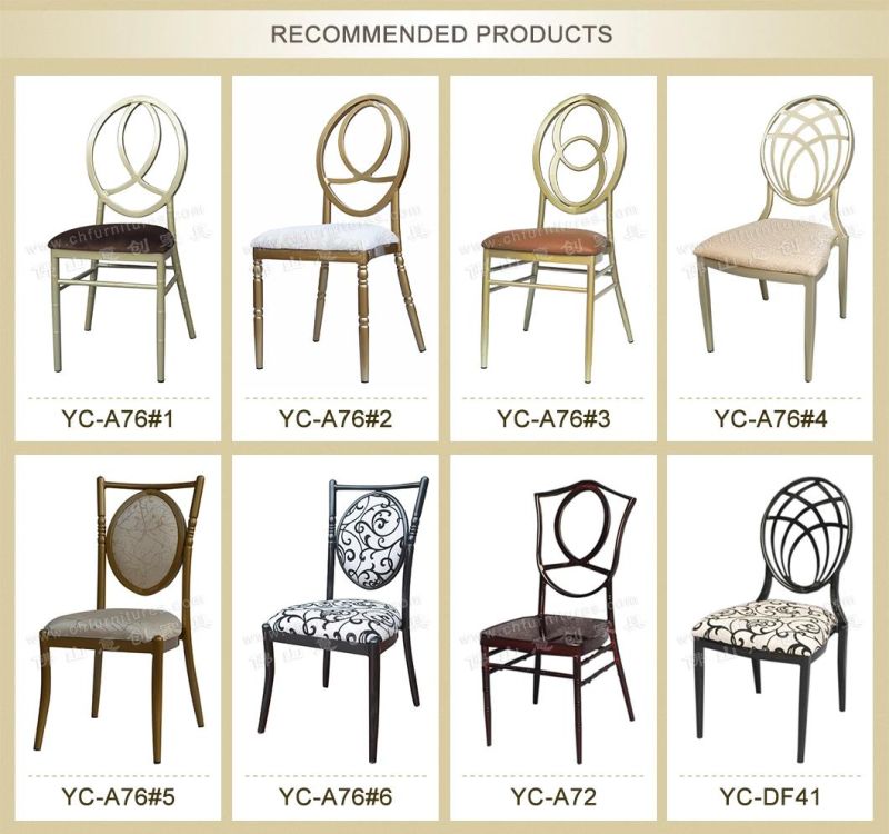 Yc-A12 New Style Wholesale Stacking Party Wedding Chiavari Chair