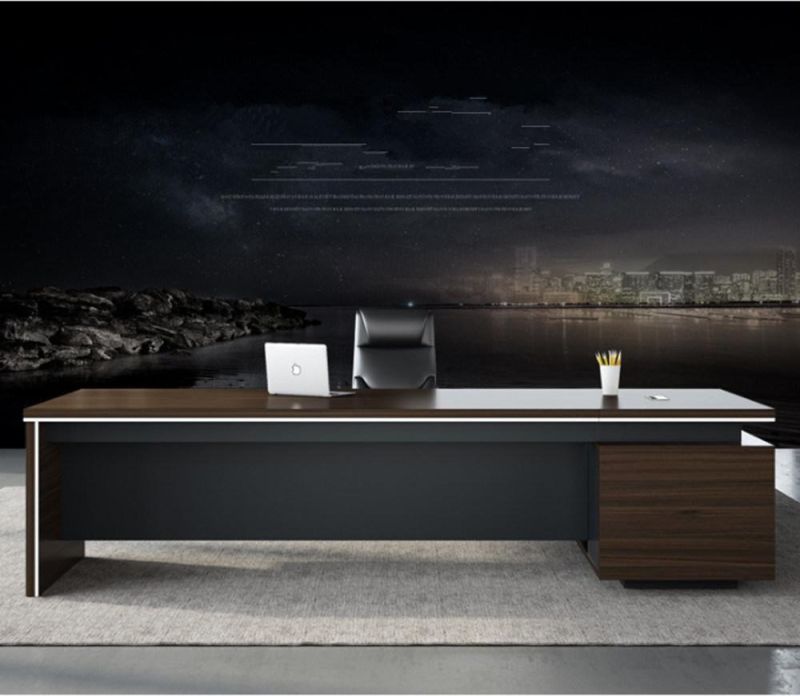 Wholesale Luxury Office Table Executive Desk Computer Desk Wooden Furniture