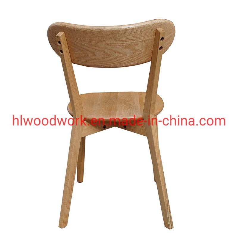 Cross Chair Oak Wood Dining Chair Office Chair