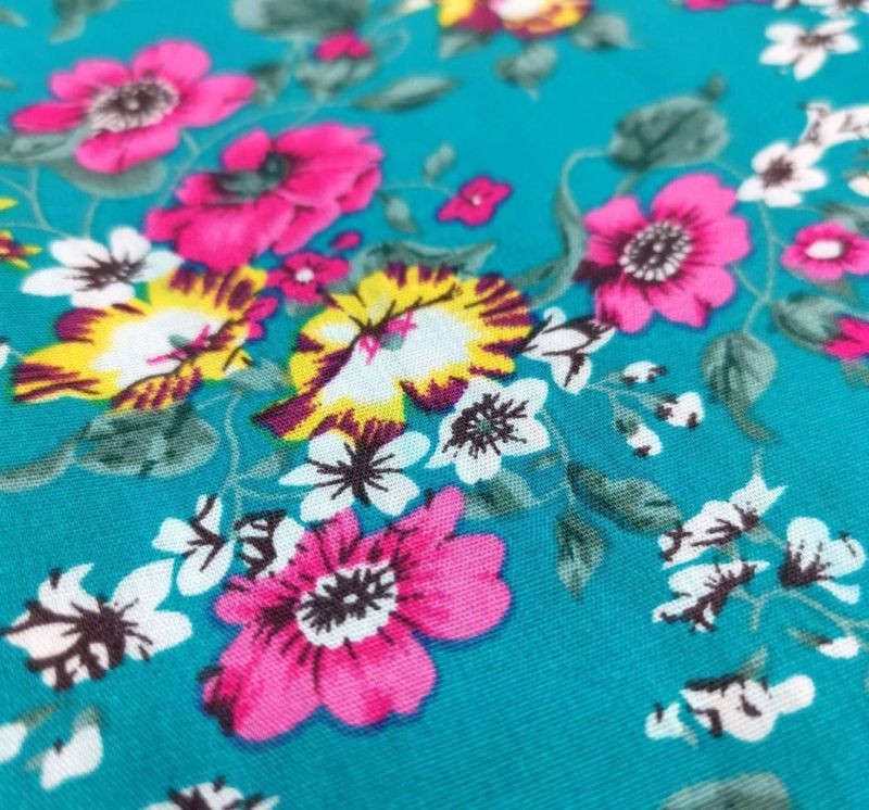 Textile Fashion 100 Cotton Poplin Woven Plain Printing Fabric for Home Textile and Garment Fabric and Furniture Fabric