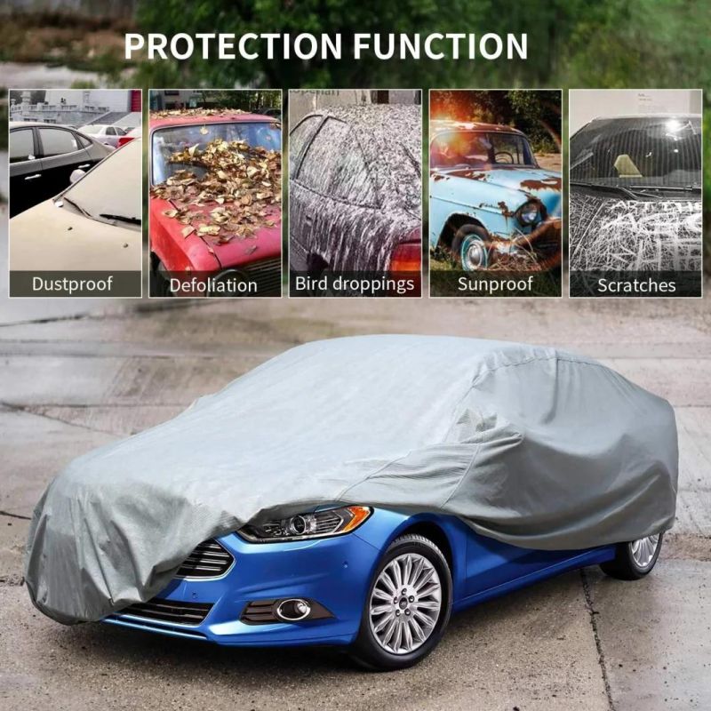 Car Cover - 5 Layer Waterproof Cover - Ready-Fit Semi Glove Fit for SUV, Van, and Truck - Fits up to 189 Inches
