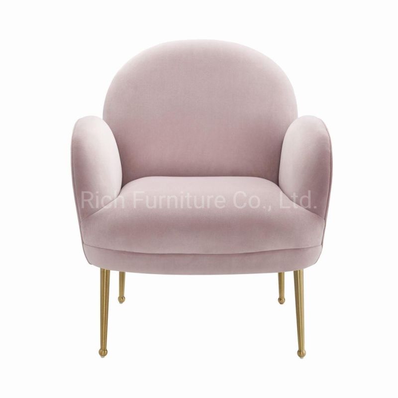 China Manufacturer Modern Design Leisure Fabric Chairs for Living Room