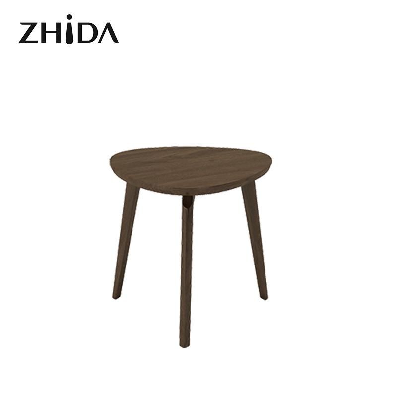 Zhida Hot Selling Wooden Round Coffee Table