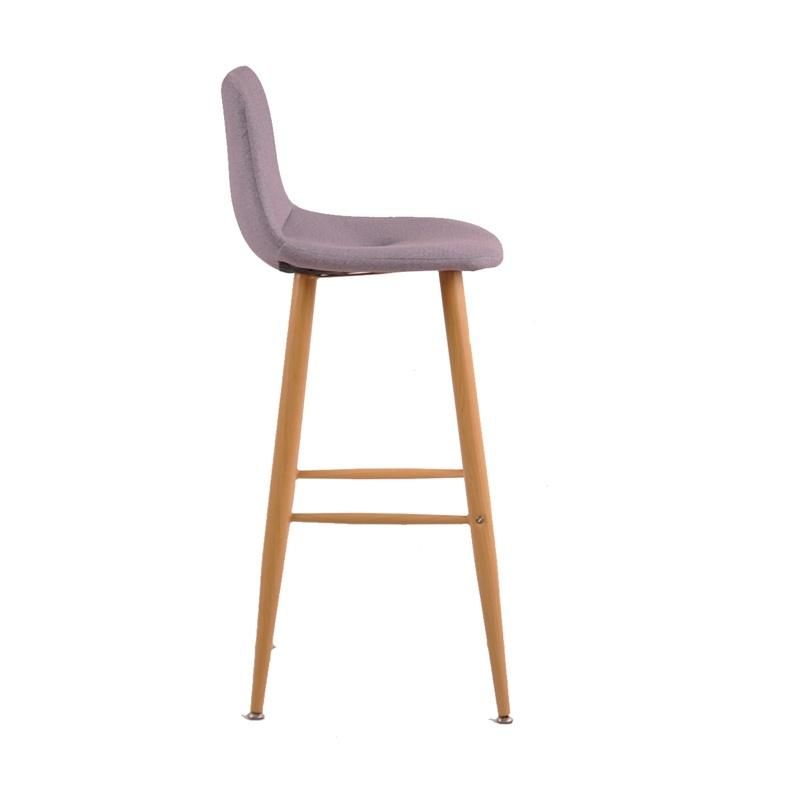 Luxury Bar Stool Modern Outdoor Metal Wood Kitchen Leather Velvet Bar Chair Barstool Wooden Counter Height Bar Stool for Kitchen