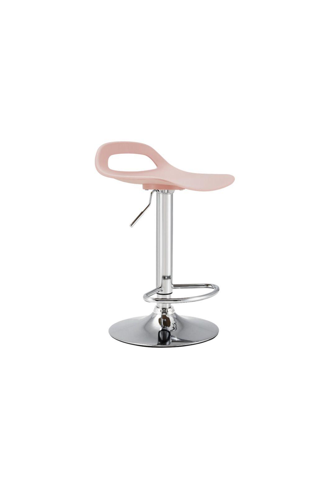 Factory Direct Wholesale Metal Leg Plastic Seat Bar Chair Modern Barstools High Chair Barstool