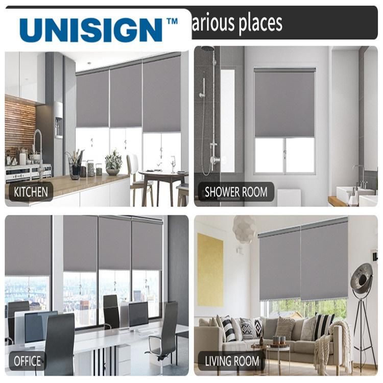 450GSM 550GSM Premium Fiberglass Curtain Fabric Roller Blinds with UV Resistance and Flame Retardant