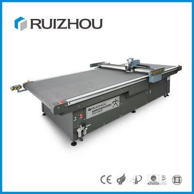 CNC Automatic Round Knife Fabric Cloth Cutting Equipment for Sofa Garments