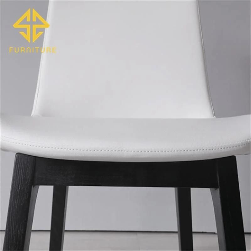 Modern Restaurant Furniture Luxury Wood Frame Velvet Dining Chair