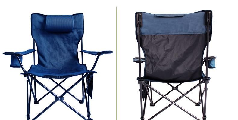 Sitting and Lying Dual-Purpose Folding Chair Outdoor Leisure Folding Recliner Portable Camping Fishing Chair Lunch Chair