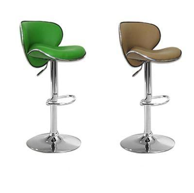 Wholesale Commercial Bar Furniture Saddle Leather Upholstery Modern High Bar Stool