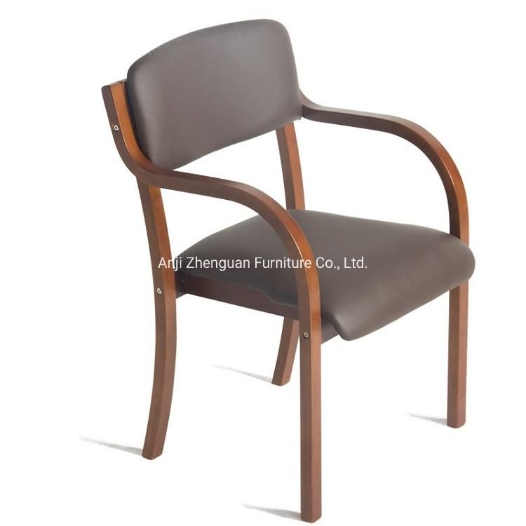 Hot Selling Wood Dining Chair with Armrest (ZG16-060)