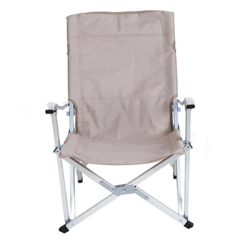 Outdoor Folding Camping Chair Three-Speed Adjustable Long Back Chair Beach Recliner Garden Picnic Lounge Chair with Bag Wyz19652