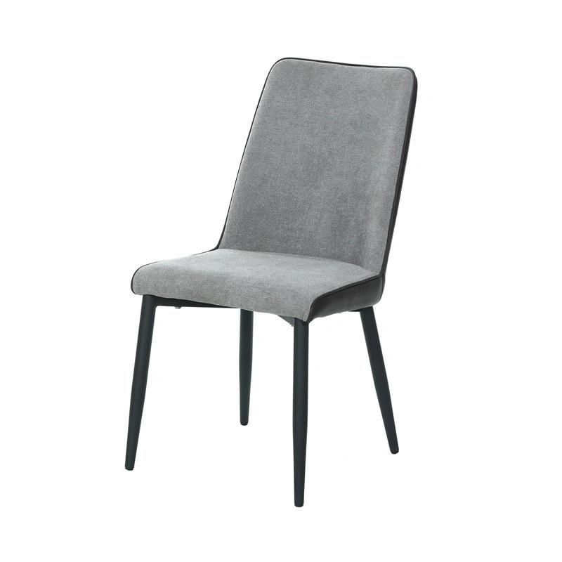 Modern Home Furniture PU Leather Fabric Upholstered Seat Dining Chair for Living Room