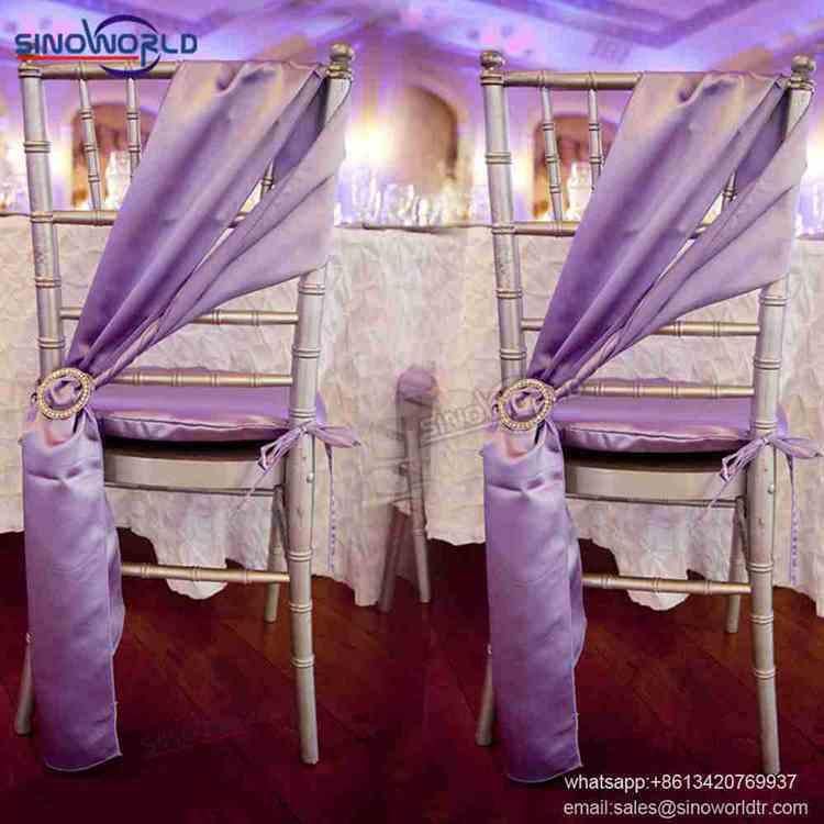 Supply High Quality Banquet Wedding Hotel Decoration Fabric Chair Cover