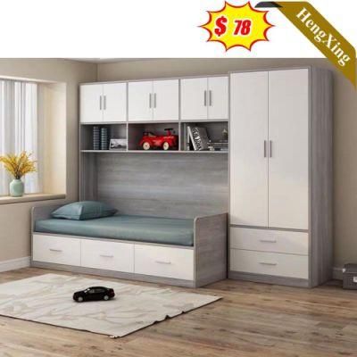 Modern Double Bed Wooden Living Room Home Bedroom Furniture Bed