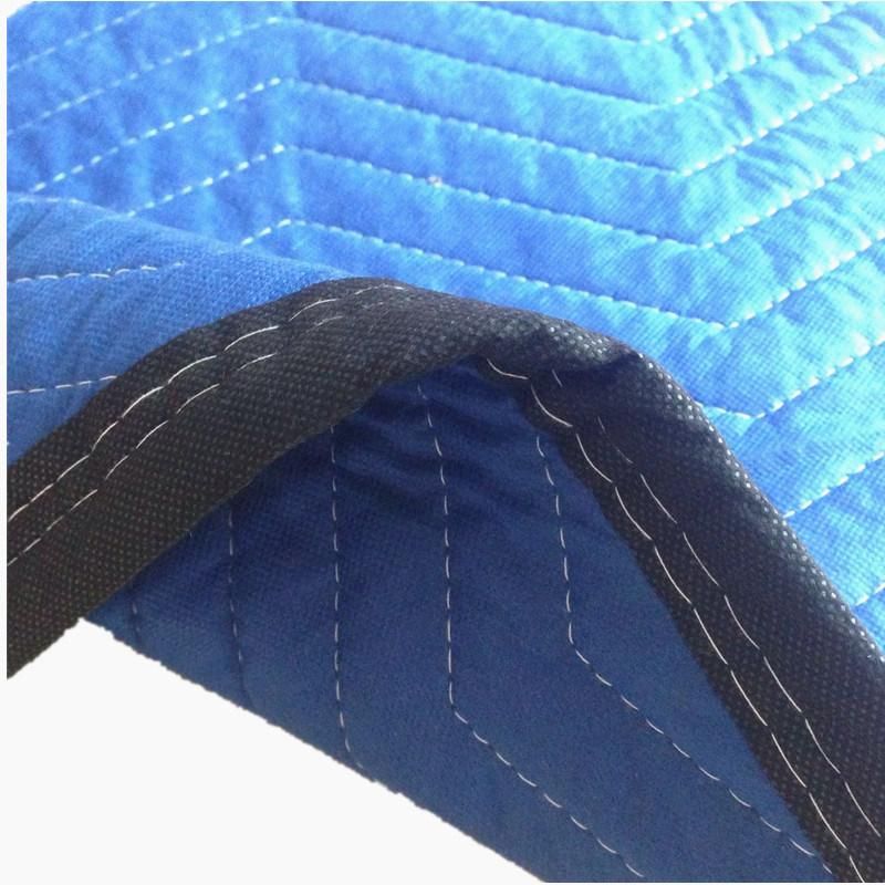 72X80 Inches Moving Blankets Accept Customized Non-Woven Fabric Moving Blanket