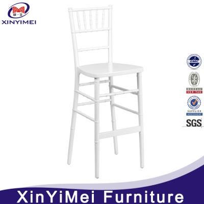 Best Metal Stackable White Bar Stool Chiavari Chair