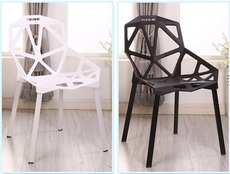 Modern Milano Rental Dining Chair Sedie Sillas De Plasticas Stacking Event Hollow Back Garden Chair