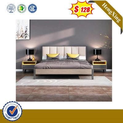 Model Design Headboard Dubai Star Hotel Room Bed (UL-9GD134)