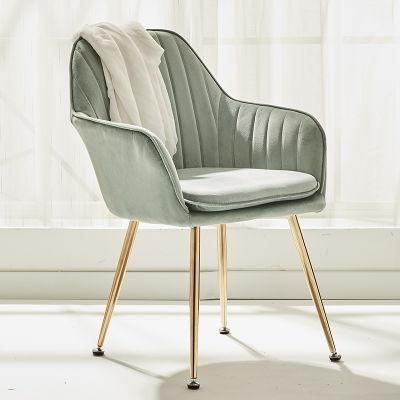 Dining Chair Wholesale Gold Luxury Nordic Cheap Indoor Home Furniture Room Restaurant Dining Leather Velvet Modern Dining Chair