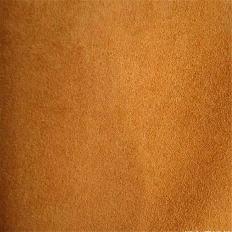 for Sofa Woven Polyester Sea-Island Filament Brush Warp Suede Fabric