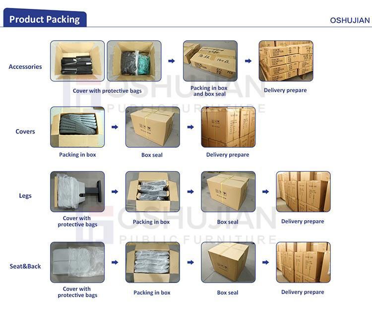 Factory Price Movie Cinema Folding Fabric Plastic Seating