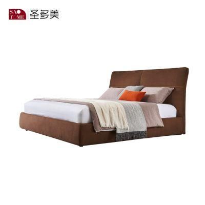 New Fashion Soft Fabric / Leather King Size Bed Double Bed