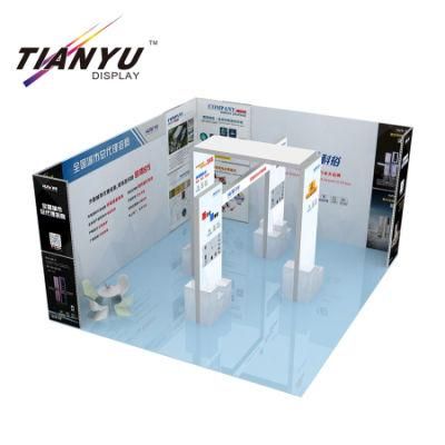 Portable Trade Show Stand Tension Fabric Event Backdrop Display Stand From Tianyu