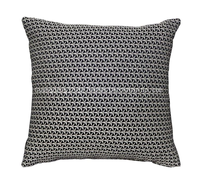 Dfs Polyester Jacquard Upholstery Decoration Corner Sofa Fabric Pillow