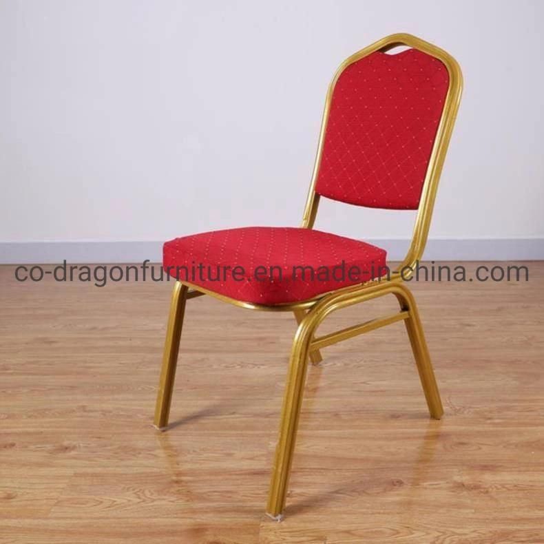 Fashion China Wholesale Metal Fabric Dining Chair for Dining Furniture