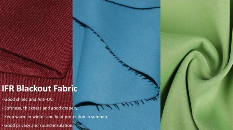 100% Inherently Flame Retardant Polyester Upholstery Sofa Curtain Fabrics for Furniture Textile