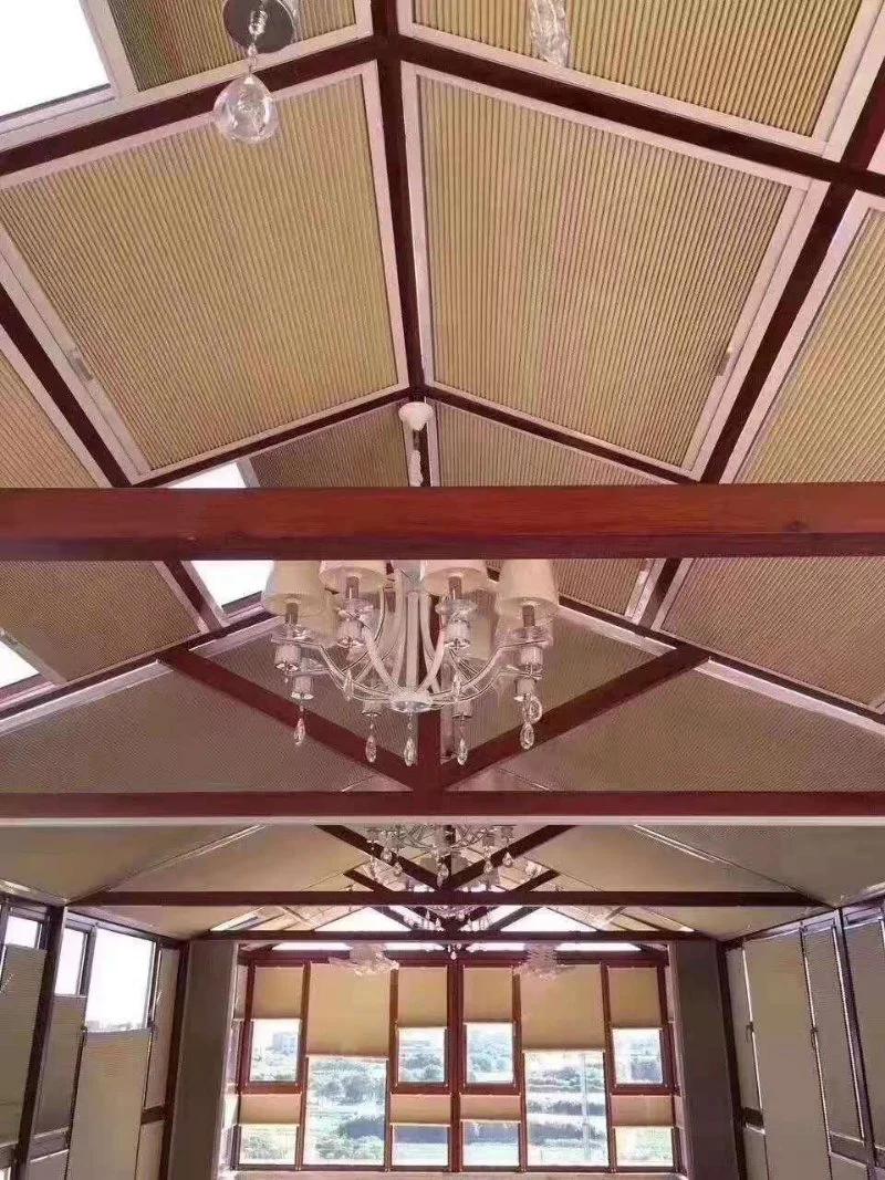 Motorized Cellular Shade Top Down Bottom up or Day and Night Honeycomb Blinds, Cellular Shades Fabric Honeycomb Blinds