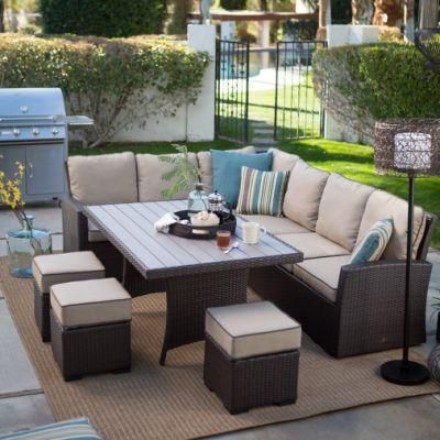 Waterproof Leisure Patio Office Rattan Dining Room Furniture (T-001)