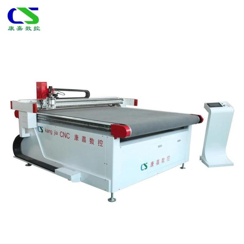 High Speed CNC Automatic Round Knife Cutting Fabric Cloth Cutting Equipment for Sofa Garments