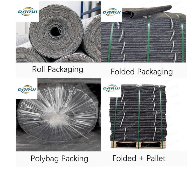 High Quality Synthetic Nonwoven Painter Cover Fleece Fabric Rolls Carpet Underlay Felt