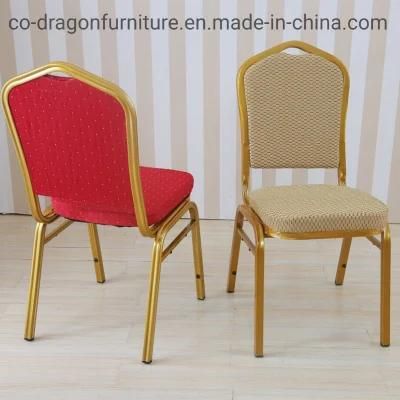 Fashion China Wholesale Metal Fabric Dining Chair for Dining Furniture