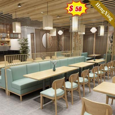 Modern Fashion Hotel Furniture Upholstered Fabric Nordic Dining Sofa