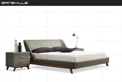 Modern Home Furniture Wood Leg Double King Size Wall Bed Bedroom Furniture