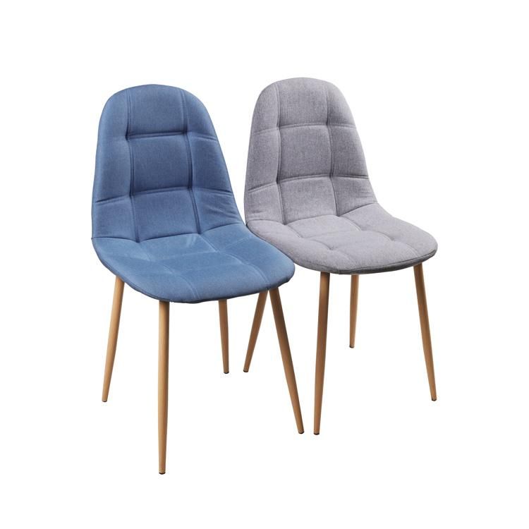 Wholesale Luxury Nordic Cheap Indoor Home Furniture Room Restaurant Dinning Fabric Modern Dining Chair