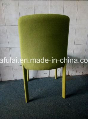 Modern Green Fabric Dining Chair Covers Restaurant Furniture