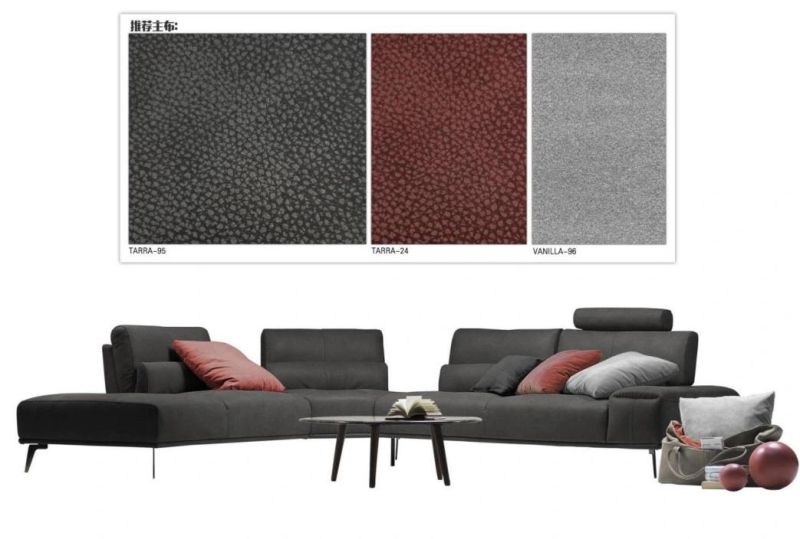 Zhida Textile Durable Sofa Fabric Upholstery Faux Leather