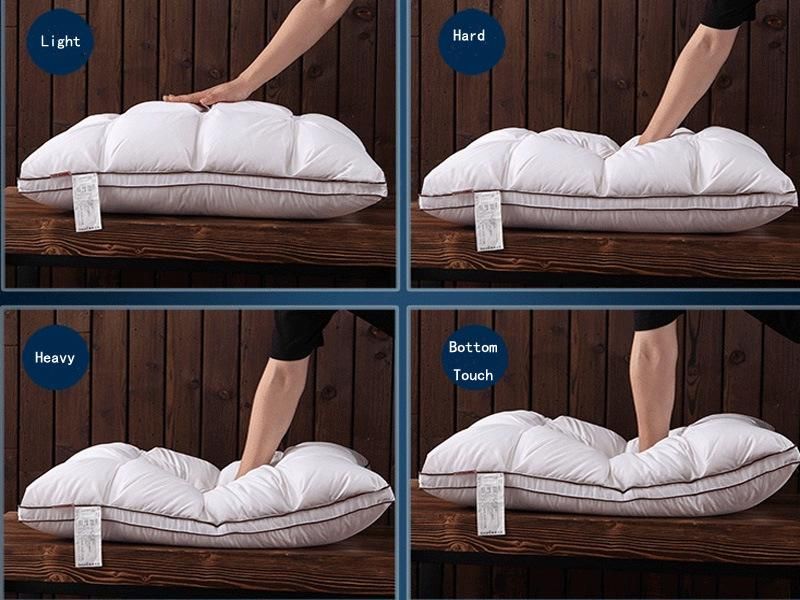 China Manufacture Down Proof Fabric Hold Hotel Pillow Bed Pillow