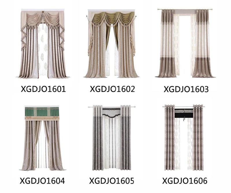 Zhida No MOQ Custom Made Fabric Textile Curtain for Windows