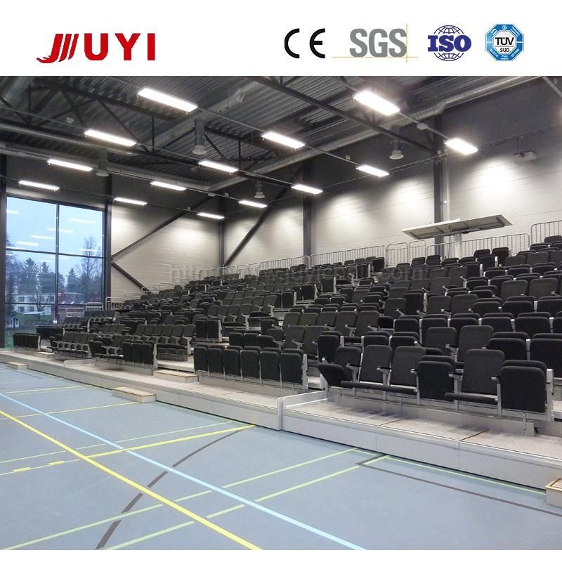 Bleachers and Grandstand with Soft Fabric Chair for Indoor Bleacher Jy-768