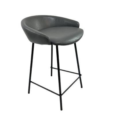 Luxury Bar Stool Modern Outdoor Metal Wood Kitchen Leather Velvet Bar Chair Barstool Wooden Counter Height Bar Stool for Kitchen