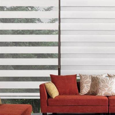 Modern Home Window 100%Polyester Curtain Roller Zebra Blind
